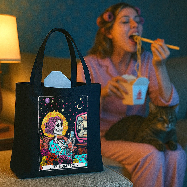 The Homebody Tarot Tote Bag