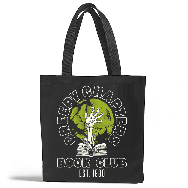 Creepy Chapters Book Club Tote Bag