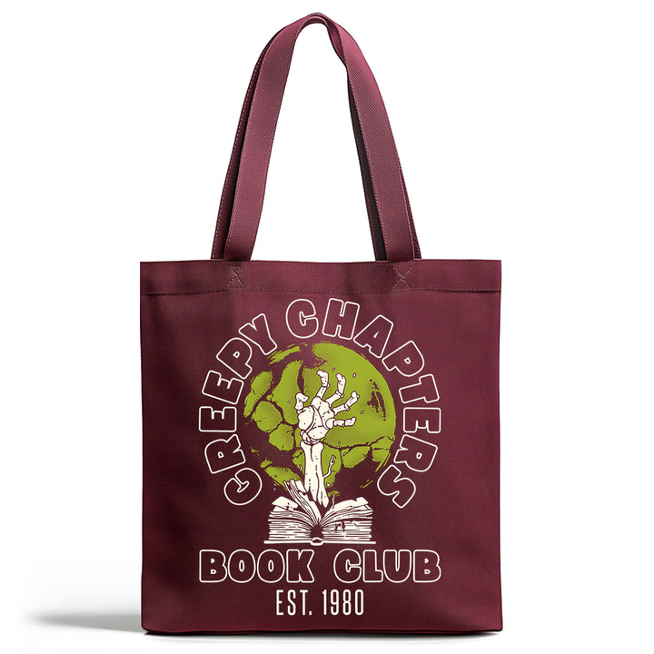 Creepy Chapters Book Club Tote Bag