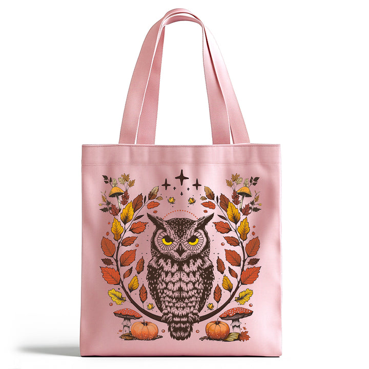Autumn Owl Tote Bag