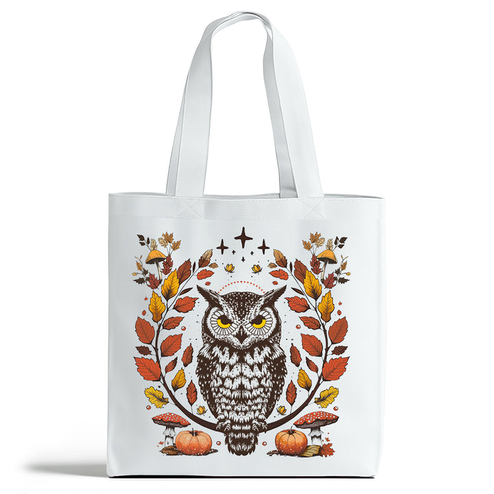 Autumn Owl Tote Bag