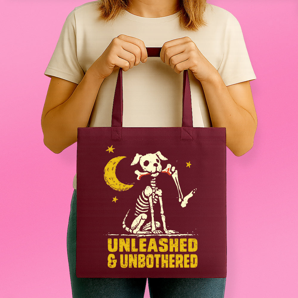Unleashed & Unbothered Tote Bag