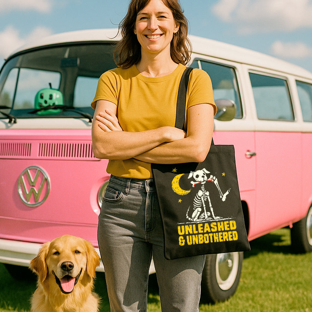 Unleashed & Unbothered Tote Bag