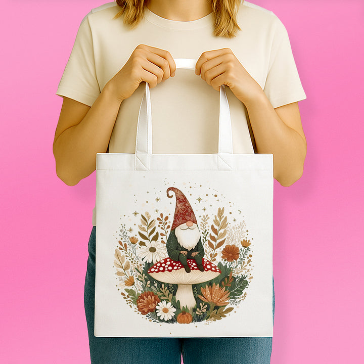 Fall Gnome Tote Bag
