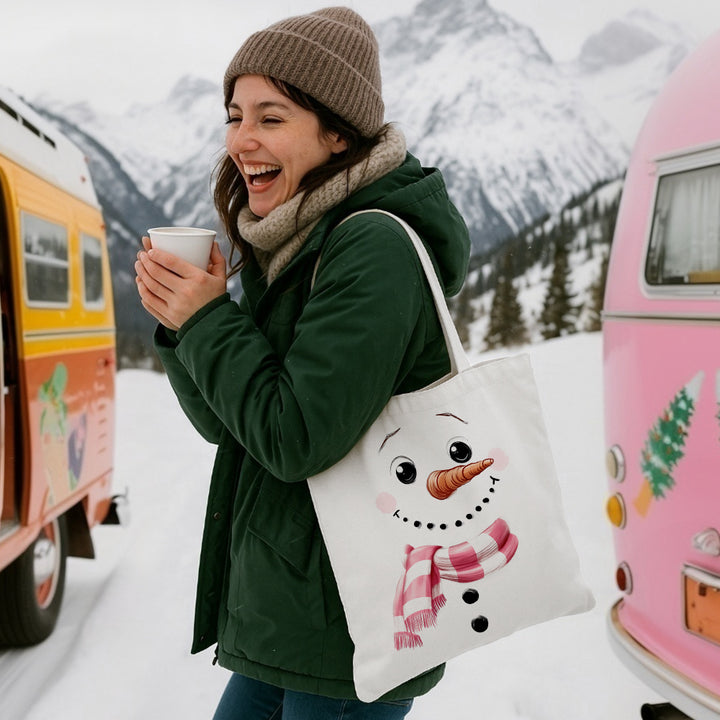 Snowman Tote Bag