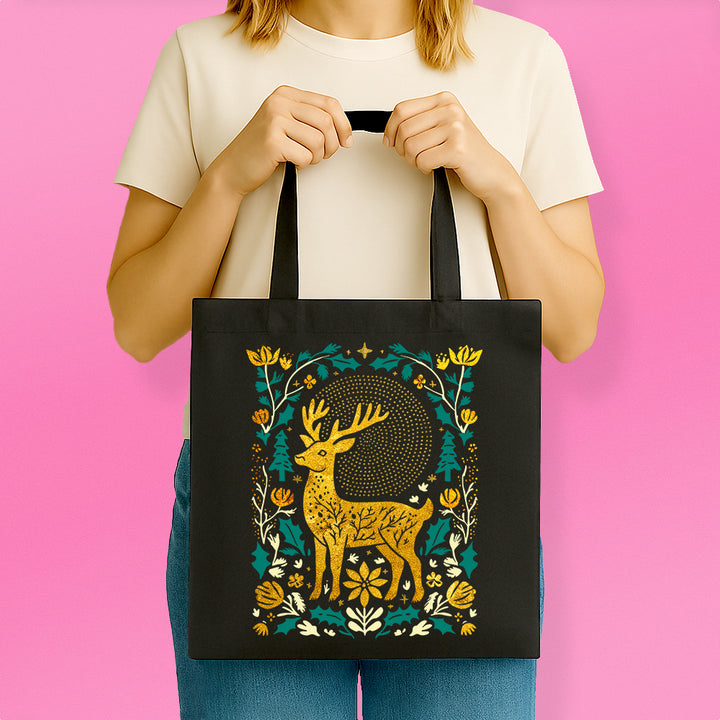Forest Deer Tote Bag