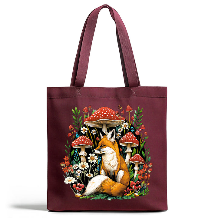Woodland Forest Fox Tote Bag