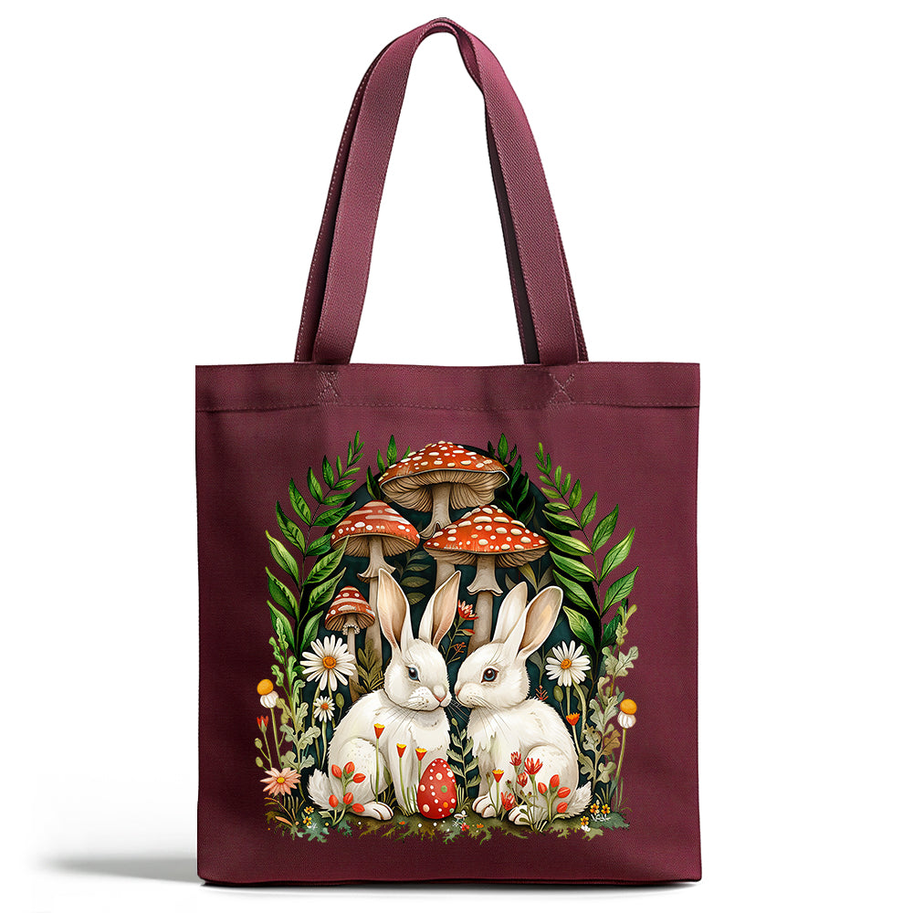 Woodland Bunnies Tote Bag