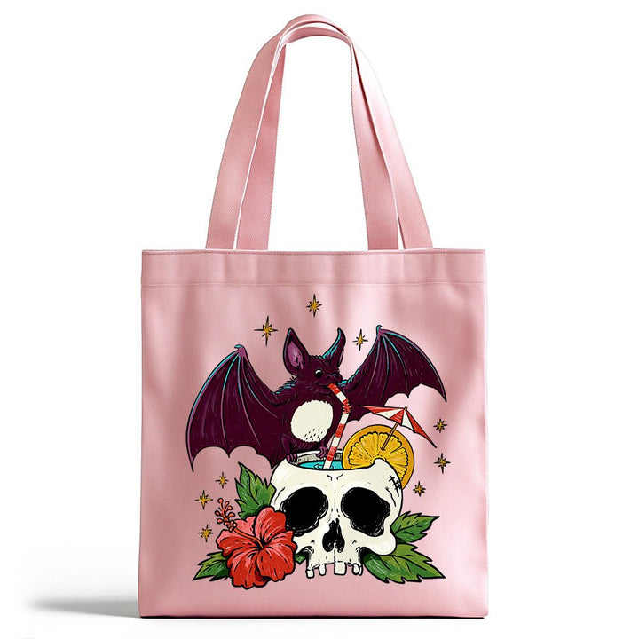 Tiki Bat Tote Bag - Loftipop