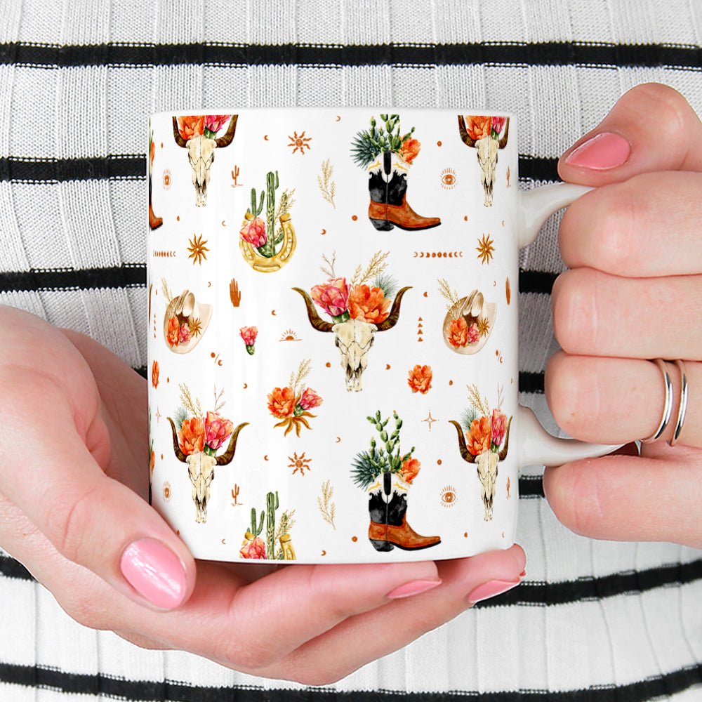 Western Desert Pattern Mug - Loftipop