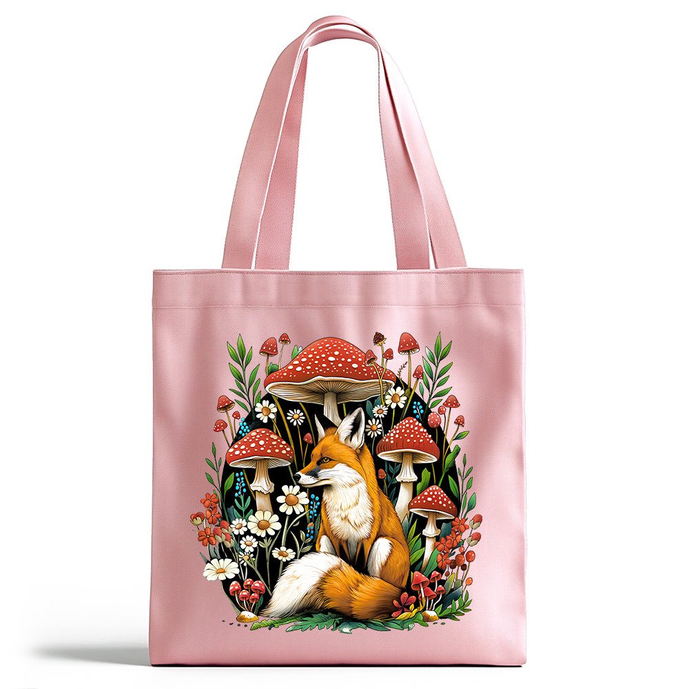 Woodland Forest Fox Tote Bag - Loftipop