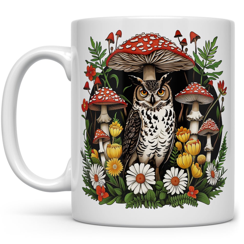 Woodland Forest Owl Mug - Loftipop