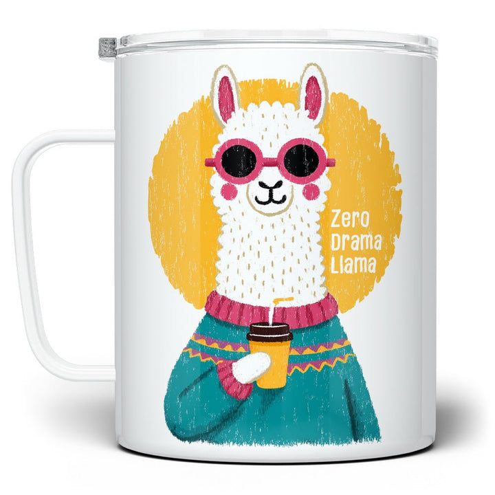 Zero Drama Llama Insulated Travel Mug - Loftipop