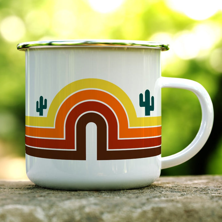 70's Retro Desert Camp Mug - Loftipop