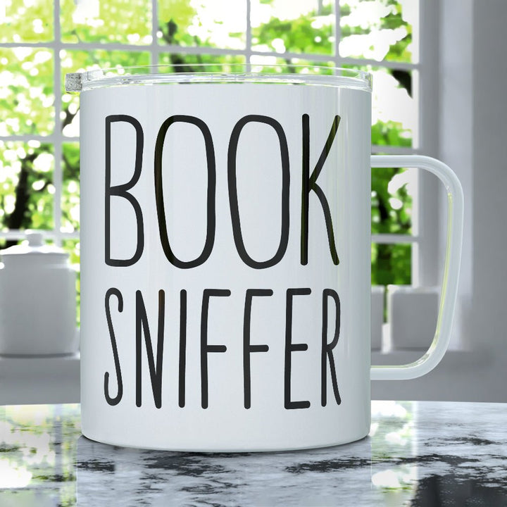 Book Sniffer Insulated Travel Mug - Loftipop