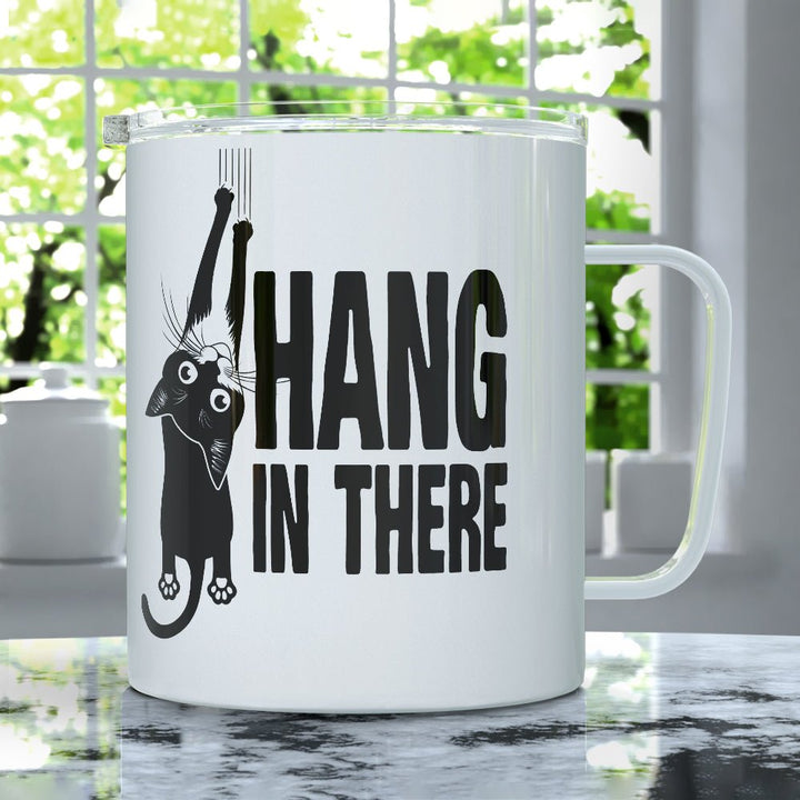 Hang in There Insulated Travel Mug - Loftipop